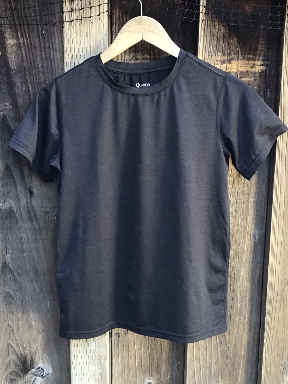 Quince Gray Crewneck Short Sleeve T Shirt Womens Size 1 Minimal Basic Tee